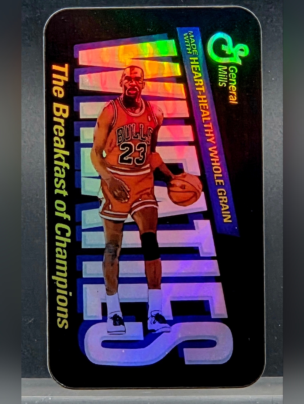 1988 Michael Jordan Wheaties General Mills Promo Insert Card